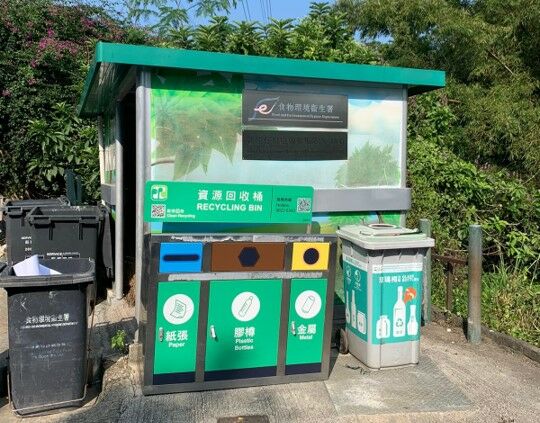 粉岭新屋仔村垃圾站侧