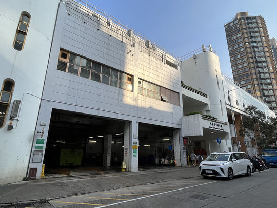 九龙城市政大厦垃圾收集站