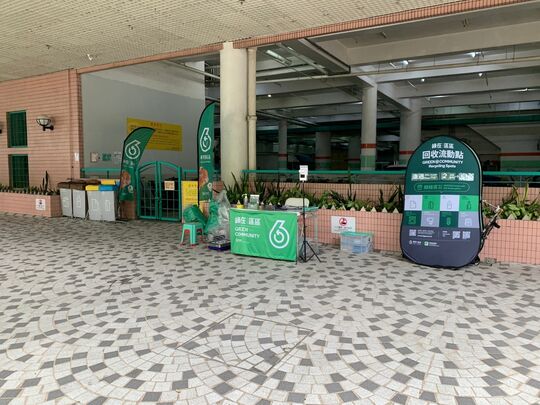 上水新都广场单车停泊处