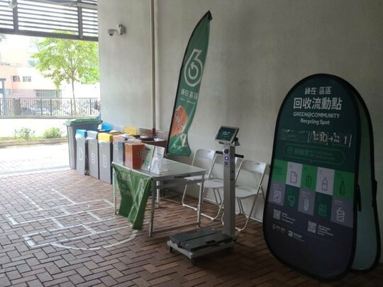 菁田邨菁心楼地下旁边空地公众位置