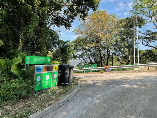 大屿山梅窝牛牯湾凤凰径近荔枝园村之回旋处