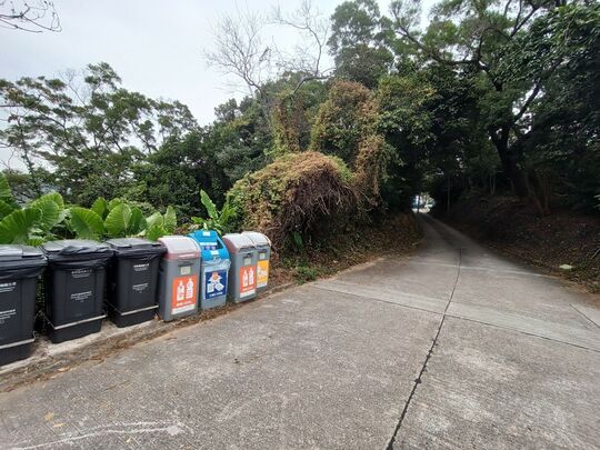 梅窝富岗山路与屿南道交界
