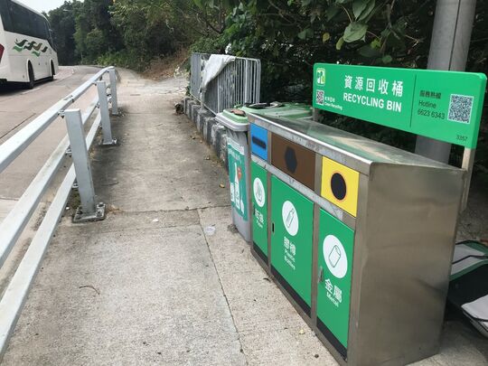 大屿山屿南路具澳坳老围村桶站旁
