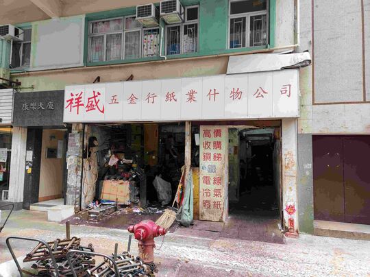 新祥盛纸业五金公司 - 香港北角马宝道87号地下