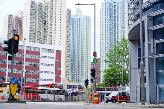 藍田慶田街（近德田商場）對出行人路 (1)