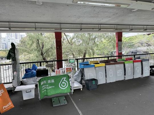 大埔大埔中心20座连接一田百货高架行人道(3)