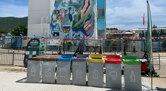 大屿山屿南道罗屋村公厕附近