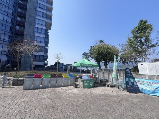 大埔科研路近白石角海滨长廊行人道