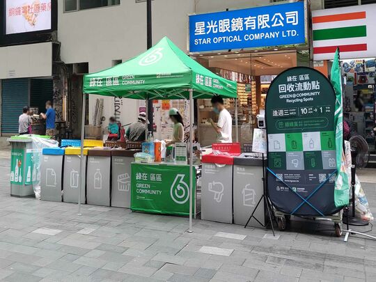 銅鑼灣百德新街行人專用區