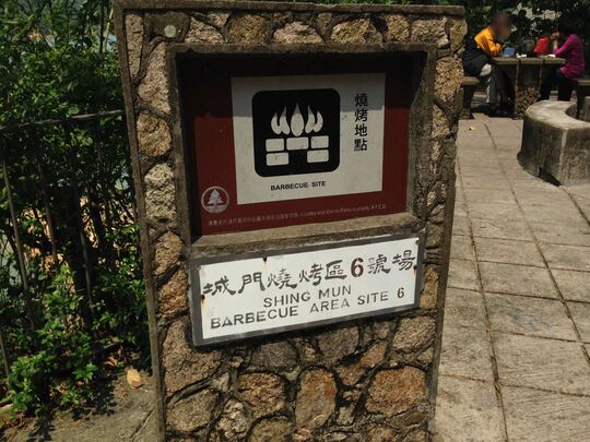 城门水塘 城门烧烤区6号场 (2)