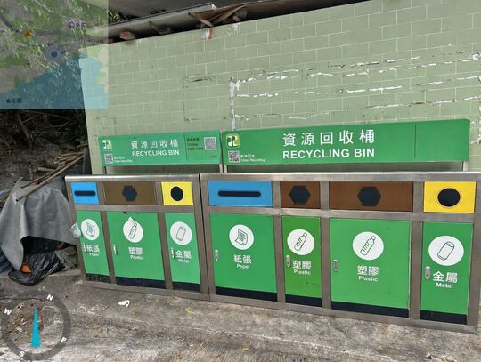 青怡街垃圾收集站侧（近青山别墅）